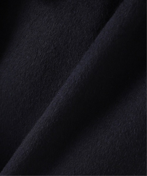 417 EDIFICE（フォーワンセブンエディフィス）の「リバーウール ラップコート（トレンチコート・メンズ・チャコールグレー/ネイビー・SMALL/MEDIUM/LARGE）」の17枚目の写真