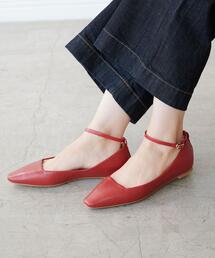 green label relaxing（グリーンレーベルリラクシング）の「スクエア2WAY フラットシューズ -撥水-（その他シューズ）」