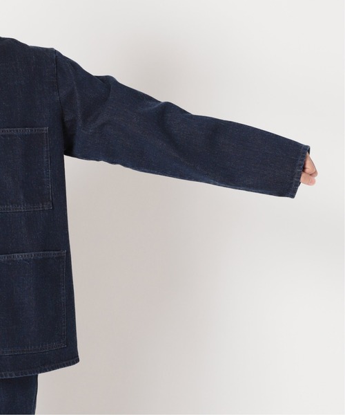 JOURNAL STANDARD relume（ジャーナルスタンダード　レリューム）の「Relume Jeans オーバーサイズ デニムジャケット（デニムジャケット・メンズ・ブラック/ネイビー/サックスブルー・MEDIUM/LARGE）」の16枚目の写真