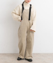 KBF | 『WEB/一部店舗限定』コーデュロイWIDEサロペット(サロペット/オーバーオール)
