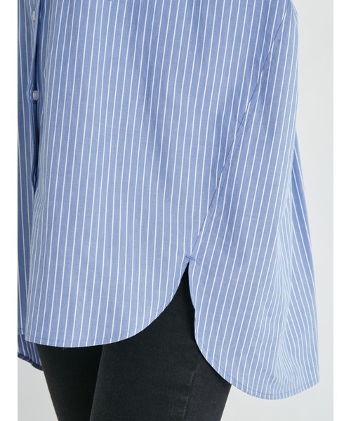 限定品 シャツカーブコクーンシルエットキャンペーンシャツ シャツ ブラウス Mila Owen ミラオーウェン のファッション 激安売店 Arenatheatre Net