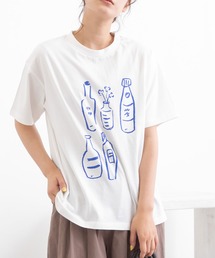 ボトルプリントTee