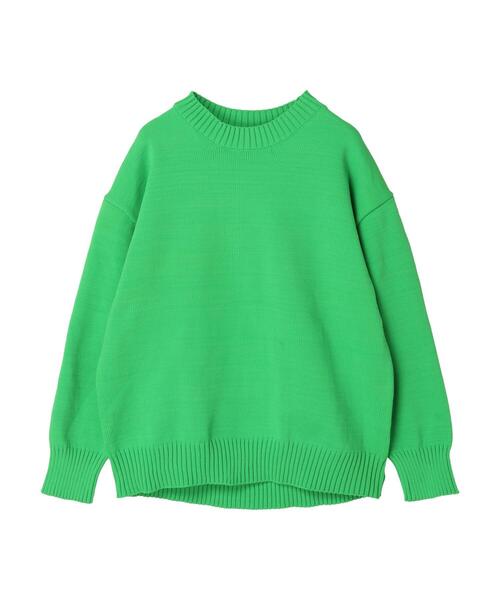 Green　Parks（グリーンパークス）の「かるくてゆったりニットプルオーバー＊（ニット/セーター・レディース・ブラック/パープル/オフホワイト/ピンク/グリーン・FREE）」の11枚目の写真