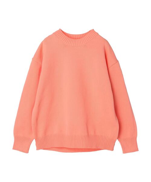 Green　Parks（グリーンパークス）の「かるくてゆったりニットプルオーバー＊（ニット/セーター・レディース・ブラック/パープル/オフホワイト/ピンク/グリーン・FREE）」の5枚目の写真