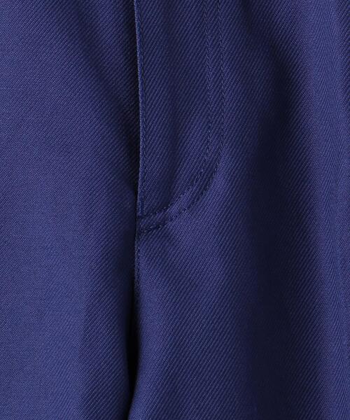 BEAUTY&YOUTH UNITED ARROWS（ビューティーアンドユースユナイテッドアローズ）の「BY コットンサージ センタープレス ストレートパンツ -ウォッシャブル-◆（その他パンツ・レディース・ブラック/オフホワイト/ロイヤルブルー・S/M）」の20枚目の写真