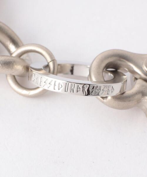DRESSEDUNDRESSED（ドレスドアンドレスド）の「＜DRESSEDUNDRESSED＞ CHAIN BRACELET/ブレスレット（ブレスレット・メンズ・シルバー・3）」の4枚目の写真