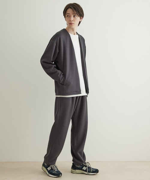 JUNRED（ジュンレッド）の「【  最上級の着心地】エアシルケットリラックスイージーパンツ（その他パンツ・メンズ・チャコールグレー/グレー/カーキ・LL/M/L）」の6枚目の写真