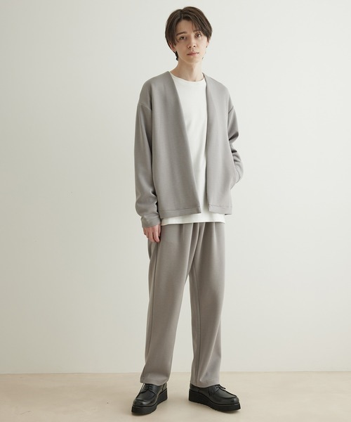 JUNRED（ジュンレッド）の「【  最上級の着心地】エアシルケットリラックスイージーパンツ（その他パンツ・メンズ・チャコールグレー/グレー/カーキ・LL/M/L）」の17枚目の写真