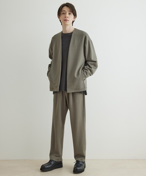 JUNRED（ジュンレッド）の「【  最上級の着心地】エアシルケットリラックスイージーパンツ（その他パンツ・メンズ・チャコールグレー/グレー/カーキ・LL/M/L）」の11枚目の写真