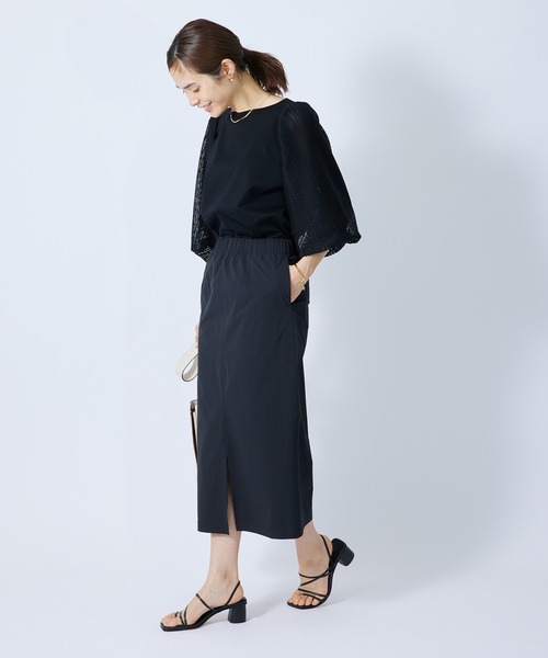 ROPE'（ロペ）の「アシンメトリーストラップサンダル（サンダル・レディース・ブラック/オフホワイト/ベージュ系その他・36/36.5/37/37.5）」の8枚目の写真