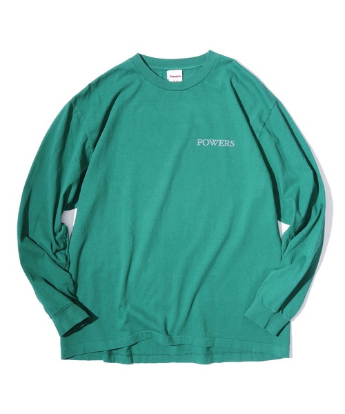 POWERS(パワーズ)の「POWERS/パワーズ DOGS LS TEE ロングスリーブTシャツ(Tシャツ/カットソー・メンズ・ライム/グリーン/パープル・L/M/XL)」の16枚目の写真