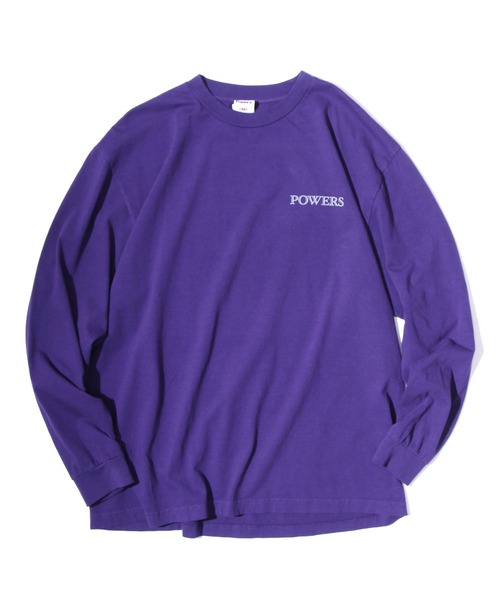 POWERS(パワーズ)の「POWERS/パワーズ DOGS LS TEE ロングスリーブTシャツ(Tシャツ/カットソー・メンズ・ライム/グリーン/パープル・L/M/XL)」の19枚目の写真