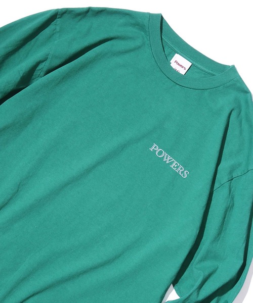 POWERS(パワーズ)の「POWERS/パワーズ DOGS LS TEE ロングスリーブTシャツ(Tシャツ/カットソー・メンズ・ライム/グリーン/パープル・L/M/XL)」の17枚目の写真