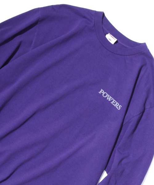 POWERS(パワーズ)の「POWERS/パワーズ DOGS LS TEE ロングスリーブTシャツ(Tシャツ/カットソー・メンズ・ライム/グリーン/パープル・L/M/XL)」の20枚目の写真