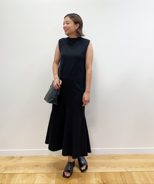 OPAQUE.CLIP（オペークドットクリップ）の「◆スクエアトゥシリンダーヒールミュール（サンダル・レディース・ブラック/ダークグリーン/オフホワイト・02/03）」の15枚目の写真