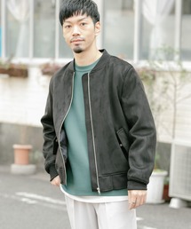 ITEMS URBANRESEARCH | フェイクスエードMA-1(MA-1)