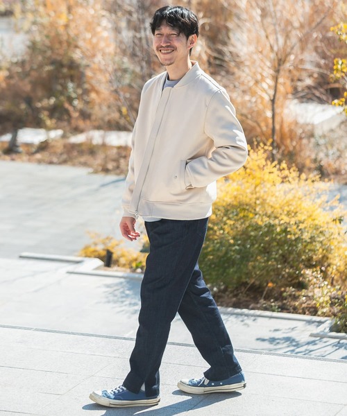 ITEMS URBANRESEARCH（アイテムズ アーバンリサーチ）の「フェイクスエードMA-1（MA-1・メンズ・チャコールグレー/ブラック/ベージュ/カーキ・MEDIUM/LARGE）」の14枚目の写真