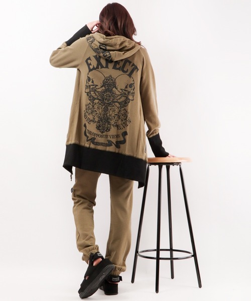 BLACK JACKALL CROWN(ブラックジャッカルクラウン)の「BLACK JACKALL CROWN ガーゼ裏毛 メッシュ切り替え パンツ(その他パンツ・レディース・カーキ/グレー/ブラック・M)」の16枚目の写真