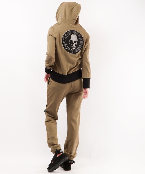 BLACK JACKALL CROWN(ブラックジャッカルクラウン)の「BLACK JACKALL CROWN ガーゼ裏毛 メッシュ切り替え パンツ(その他パンツ・レディース・カーキ/グレー/ブラック・M)」の20枚目の写真