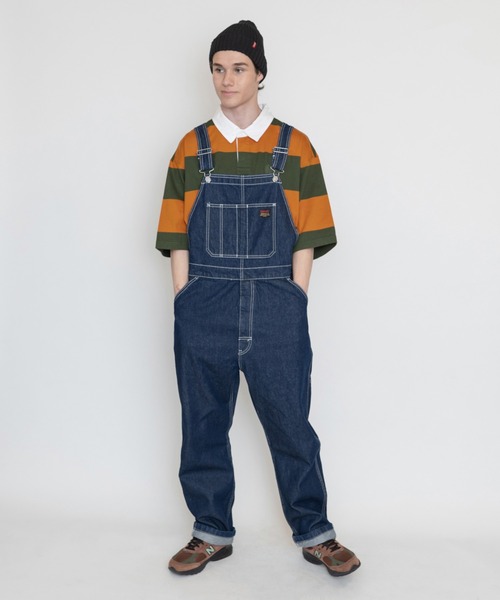 Levi’s リーバイス　オーバーオール　サロペット　ブルー XL STRAIGHT オーバーオール（サロペット/オーバーオール