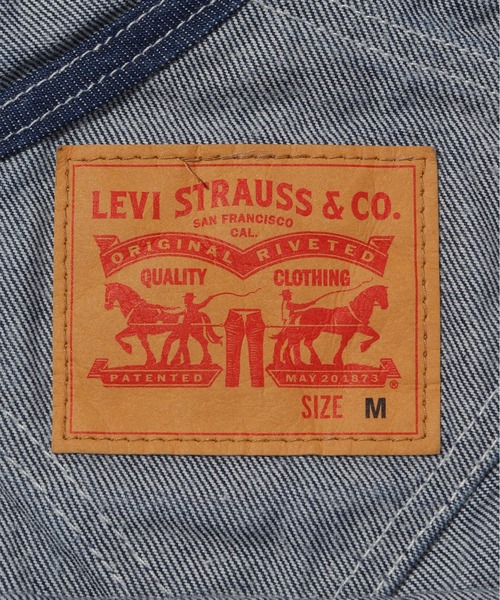 Levi's（リーバイス）の「オーバーオール RINSE（サロペット/オーバーオール・メンズ・ダークインディゴブルー・S/M/L/XL）」の19枚目の写真