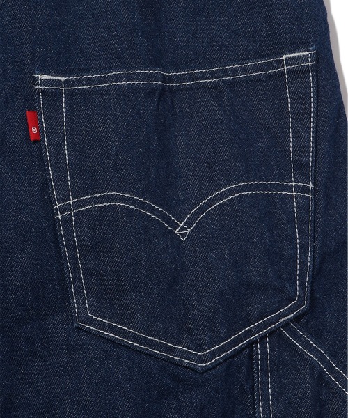 Levi's（リーバイス）の「オーバーオール RINSE（サロペット/オーバーオール・メンズ・ダークインディゴブルー・S/M/L/XL）」の20枚目の写真