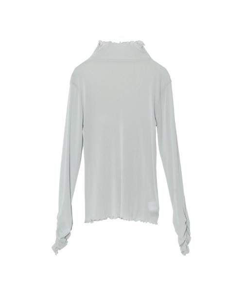 Re:EDIT(リエディ)の「パワーメッシュシアートップス(Tシャツ/カットソー・レディース・ブラック/グレー/ダークグリーン/ライトグリーン/モカ/オレンジ・MEDIUM)」の2枚目の写真