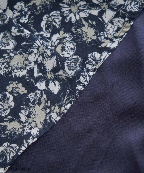 ROPE' PICNIC(ロペピクニック)の「【HitoHana×ROPE' PICNIC】花柄ワンピース(ワンピース・レディース・ブルー系その他/ピンク系その他・38)」の5枚目の写真