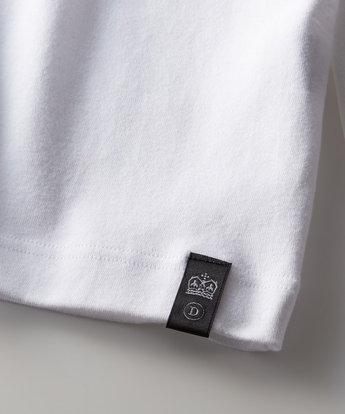DOUBLE STANDARD CLOTHING(ダブルスタンダードクロージング)の「24/-フライスプルオーバー(Tシャツ/カットソー・レディース・ブラック/オフホワイト/トップグレー・FREE)」の4枚目の写真