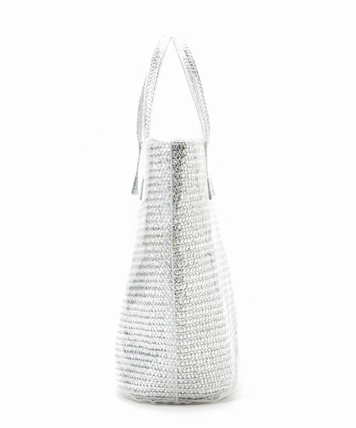 Casselini（キャセリーニ）の「Casselini(キャセリーニ)カラーブレードバッグ小（ハンドバッグ・レディース・シルバー/ゴールド/ベージュ/ブルー・FREE）」の9枚目の写真