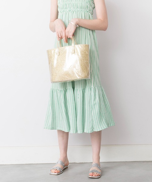 Casselini（キャセリーニ）の「Casselini(キャセリーニ)カラーブレードバッグ小（ハンドバッグ・レディース・シルバー/ゴールド/ベージュ/ブルー・FREE）」の16枚目の写真