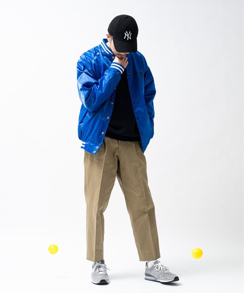 417 EDIFICE（フォーワンセブンエディフィス）の「【NIKS / ニックス】  WEEKEND Satin BBジャケット（スタジャン・メンズ・ブラック/グリーン/ブルー・MEDIUM/LARGE）」の11枚目の写真