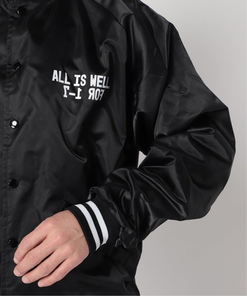 417 EDIFICE（フォーワンセブンエディフィス）の「【NIKS / ニックス】  WEEKEND Satin BBジャケット（スタジャン・メンズ・ブラック/グリーン/ブルー・MEDIUM/LARGE）」の20枚目の写真