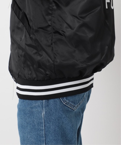 417 EDIFICE（フォーワンセブンエディフィス）の「【NIKS / ニックス】  WEEKEND Satin BBジャケット（スタジャン・メンズ・ブラック/グリーン/ブルー・MEDIUM/LARGE）」の22枚目の写真
