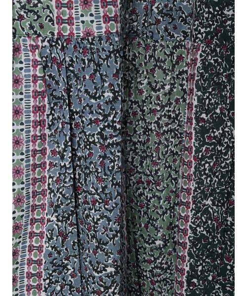 CRAFT STANDARD BOUTIQUE(クラフトスタンダードブティック)の「パネル柄Flowerワンピース *◆(ワンピース・レディース・サックスブルー/ラベンダー・FREE)」の14枚目の写真