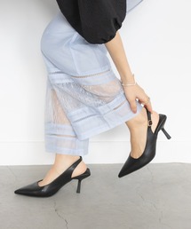 RANDA | バックストラップポインテッドトゥパンプス(パンプス)