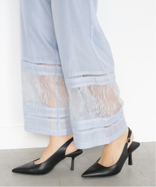 RANDA（ランダ）の「バックストラップポインテッドトゥパンプス（パンプス・レディース・ブラック/ブルー/グリーン/アイボリー・LL/S/M/L）」の7枚目の写真