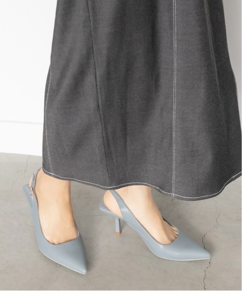 RANDA（ランダ）の「バックストラップポインテッドトゥパンプス（パンプス・レディース・ブラック/ブルー/グリーン/アイボリー・LL/S/M/L）」の12枚目の写真