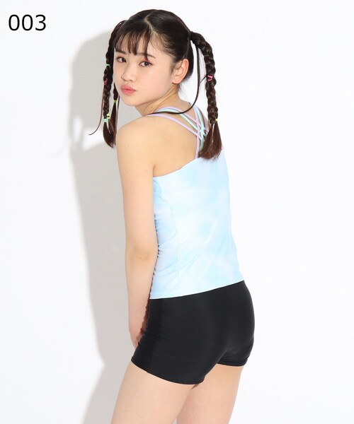 セール】ビッグロゴTシャツ付き水着4点セット（水着）｜PINK
