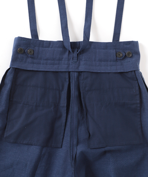 B.C STOCK（ベーセーストック）の「2WAY Wタックハイウエストパンツ◆（スラックス・レディース・ブラック/ブルー系その他/ベージュ・FREE）」の10枚目の写真