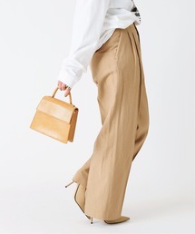 B.C STOCK | 2WAY Wタックハイウエストパンツ◆(スラックス)