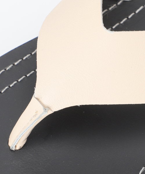 SOL SANA（ソルサナ）の「【SOL SANA/ソル サナ】 LEE Slide：トングサンダル（サンダル・レディース・ブラック/ナチュラル・38/36/37）」の7枚目の写真