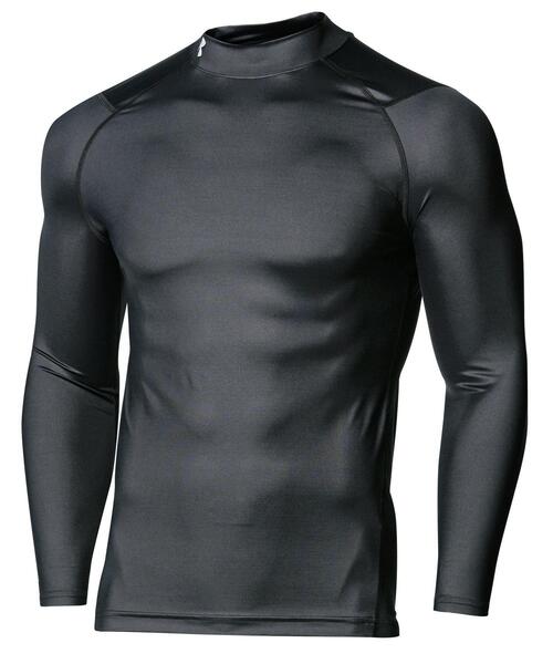 UNDER ARMOUR(アンダーアーマー)の「UAアイソチル フィッティド ロングスリーブ モック シャツ(ゴルフ/メンズ)(Tシャツ/カットソー・メンズ・ホワイト/ブラック・L/S/M/XL/XXL)」の12枚目の写真