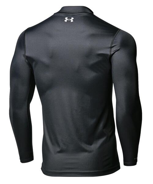 UNDER ARMOUR(アンダーアーマー)の「UAアイソチル フィッティド ロングスリーブ モック シャツ(ゴルフ/メンズ)(Tシャツ/カットソー・メンズ・ホワイト/ブラック・L/S/M/XL/XXL)」の13枚目の写真