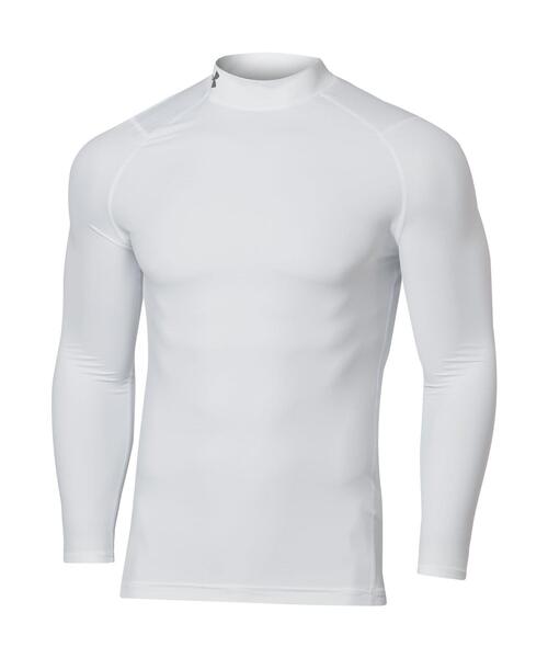 UNDER ARMOUR(アンダーアーマー)の「UAアイソチル フィッティド ロングスリーブ モック シャツ(ゴルフ/メンズ)(Tシャツ/カットソー・メンズ・ホワイト/ブラック・L/S/M/XL/XXL)」の20枚目の写真