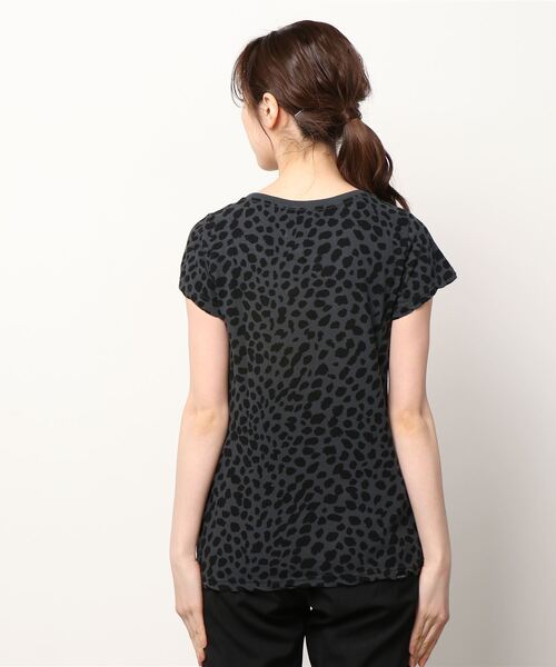 HYSTERIC GLAMOUR（ヒステリックグラマー）の「HYSTERICS LOVE Tシャツ（Tシャツ/カットソー・レディース・ブルー/チャコール・FREE）」の6枚目の写真