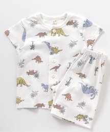 apres les cours | きょうりゅう柄前開きパジャマ(ルームウェア/パジャマ)