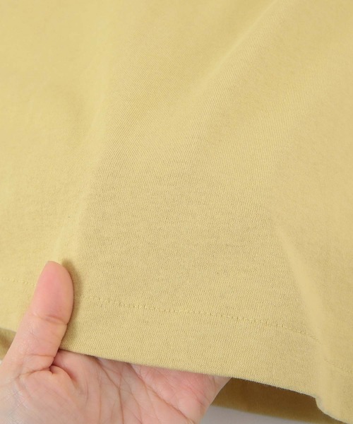 titivate(ティティベイト)の「Vネックカットソーリラックスワンピース(ワンピース・レディース・イエロー/ピンク/ライトブラウン/ブラック・S/M/L)」の19枚目の写真
