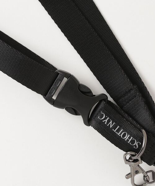schott(ショット)の「SCH-Shoulder straps/ショット ショルダーストラップ(その他小物・メンズ・ブラック・FREE)」の2枚目の写真