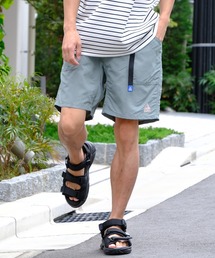 未使用 NBB WEEKEND ナイロンストレッチショートパンツ 0 カーキ 未使用 NBB WEEKEND ナイロンストレッチショートパンツ 0 カーキ